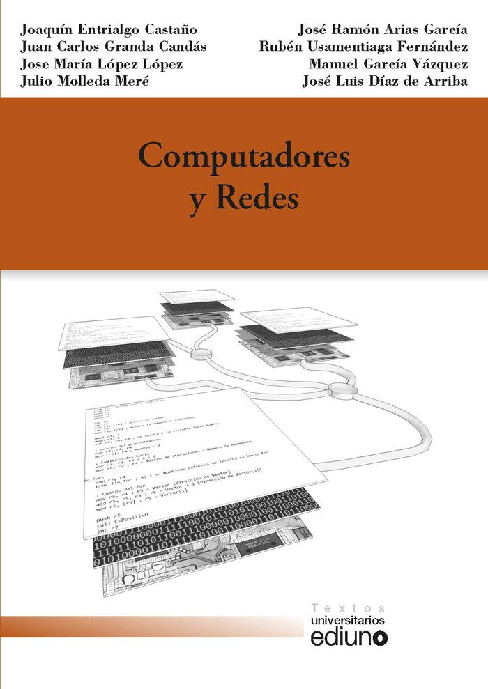 Computadores y redes, de Entrialgo Castaño | portada del libro