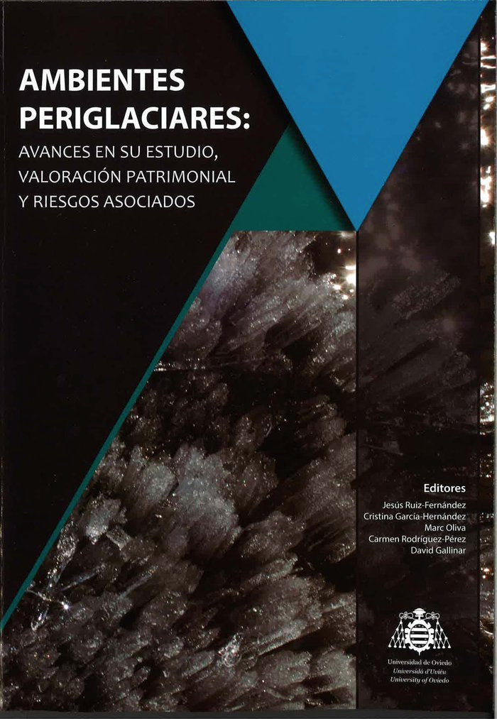 Ambientes periglaciares: avances en su estudio, valoración patrimonial y riesgos asociados | portada del libro