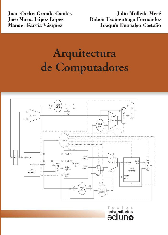 Arquitectura de computadores, de Molleda Meré | portada del libro