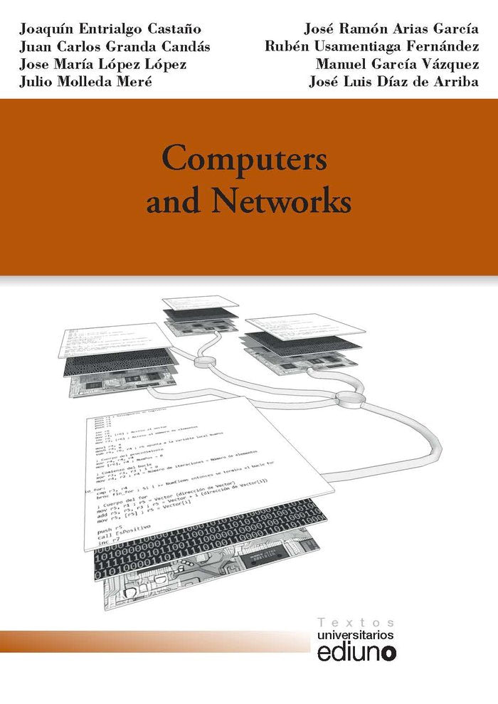 Computers and Networks, de Entrialgo Castaño | portada del libro