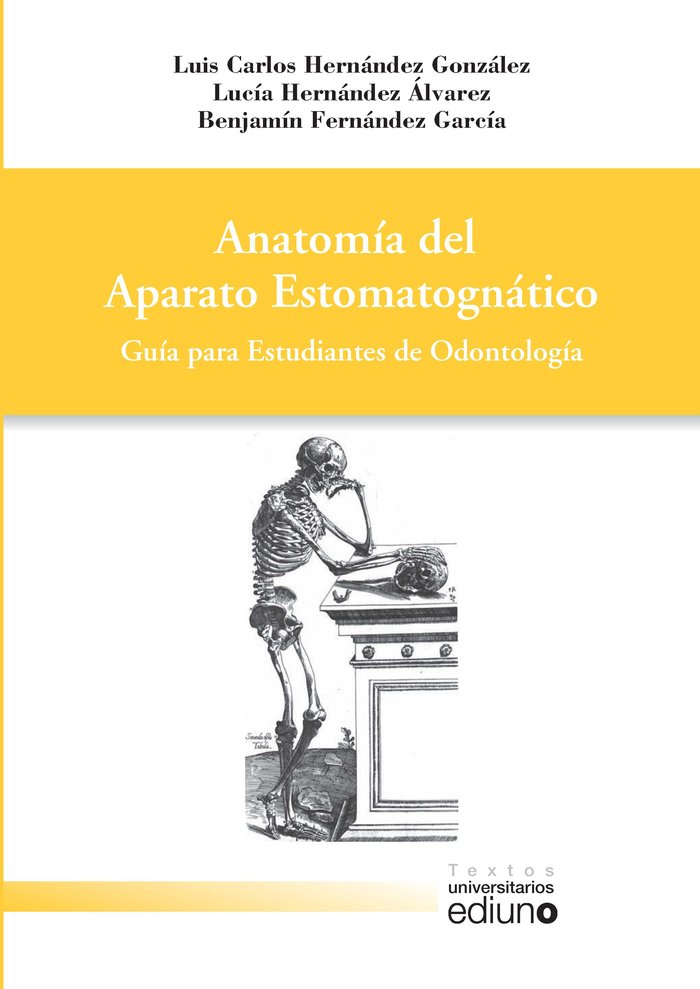 Anatomía del aparato estomatognático, de Hernández González | portada del libro
