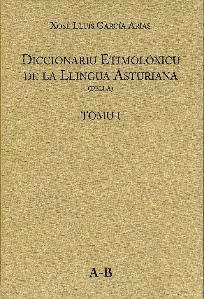 Diccionariu Etimolóxicu de la LLingua Asturiana | portada del libro