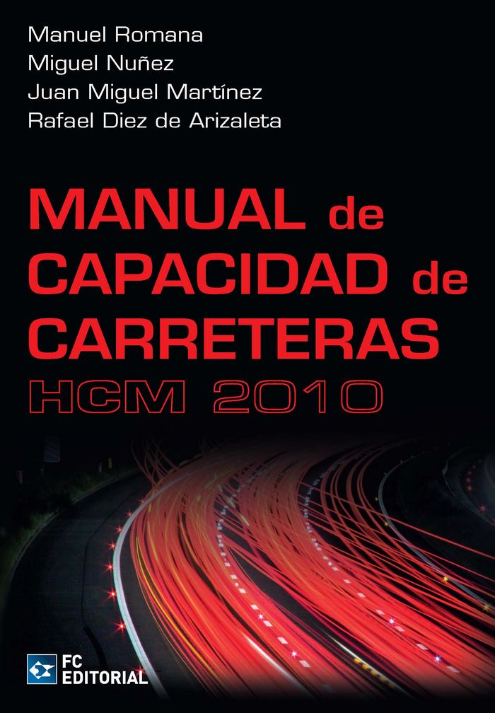 Manual de capacidad de carreteras - HCM 2010 | portada del libro