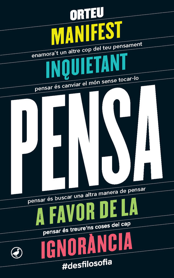 Pensa, de Orteu | portada del libro