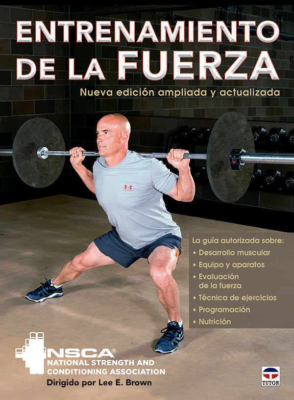 Entrenamiento de la fuerza, de National Strength and Conditioning Association | portada del libro