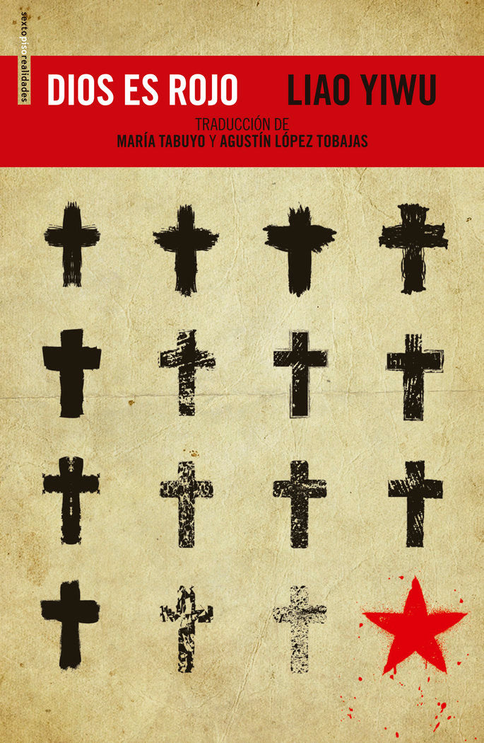 Dios es rojo, de Yiwu, Liao | portada del libro