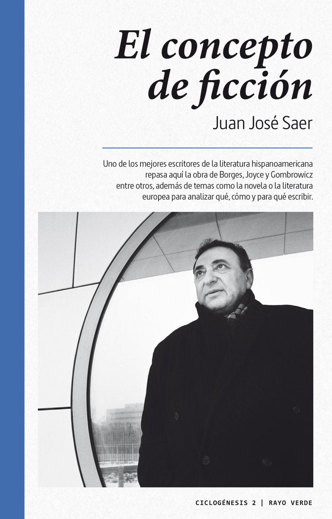 El concepto de ficción, de Juan José, Saer | portada del libro