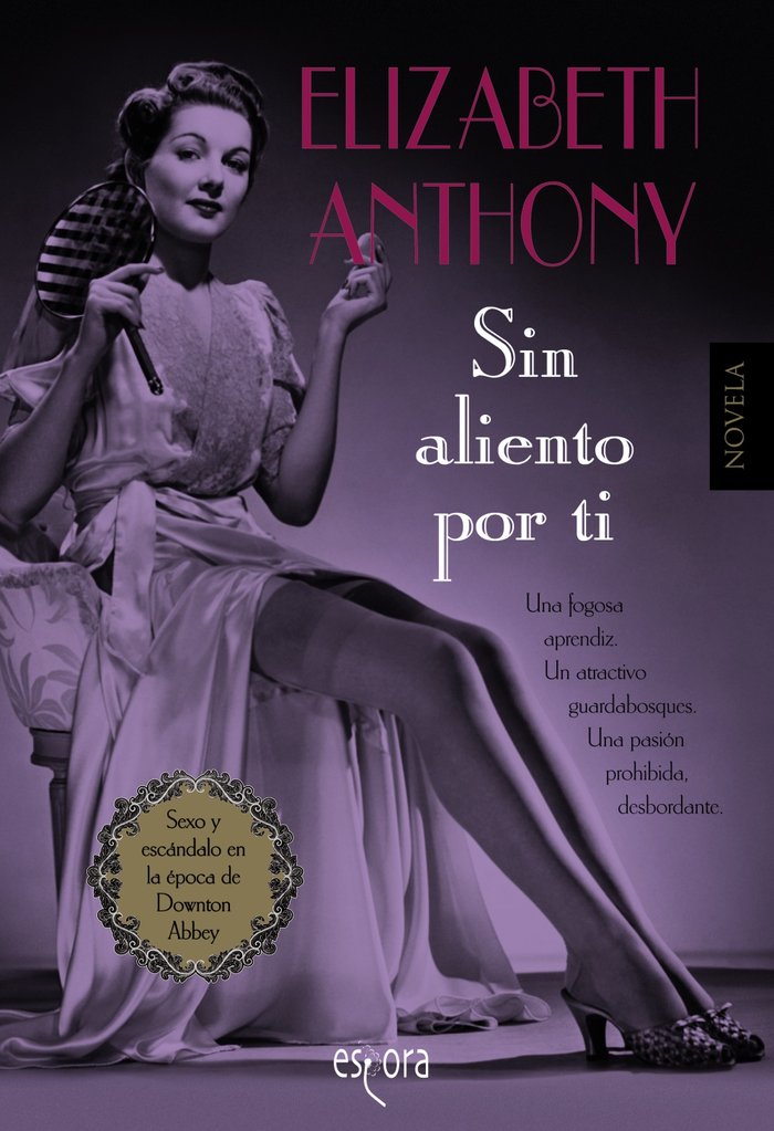 Sin aliento por ti, de Anthony, Elizabeth | portada del libro