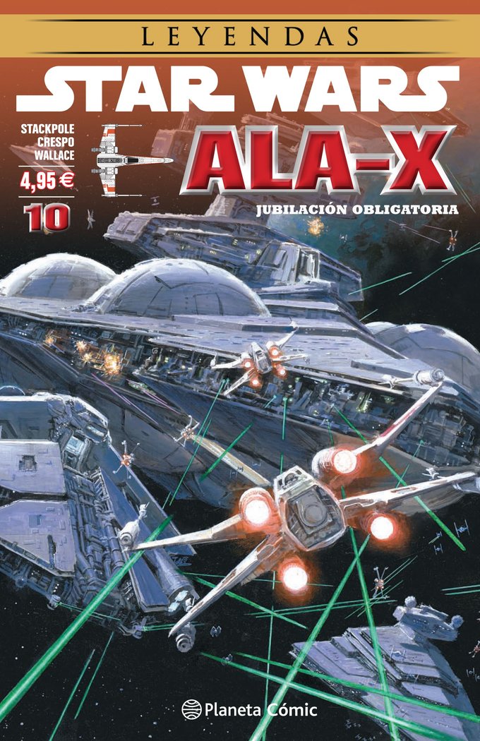 Star Wars Ala X nº 10/10, de AA. VV. | portada del libro
