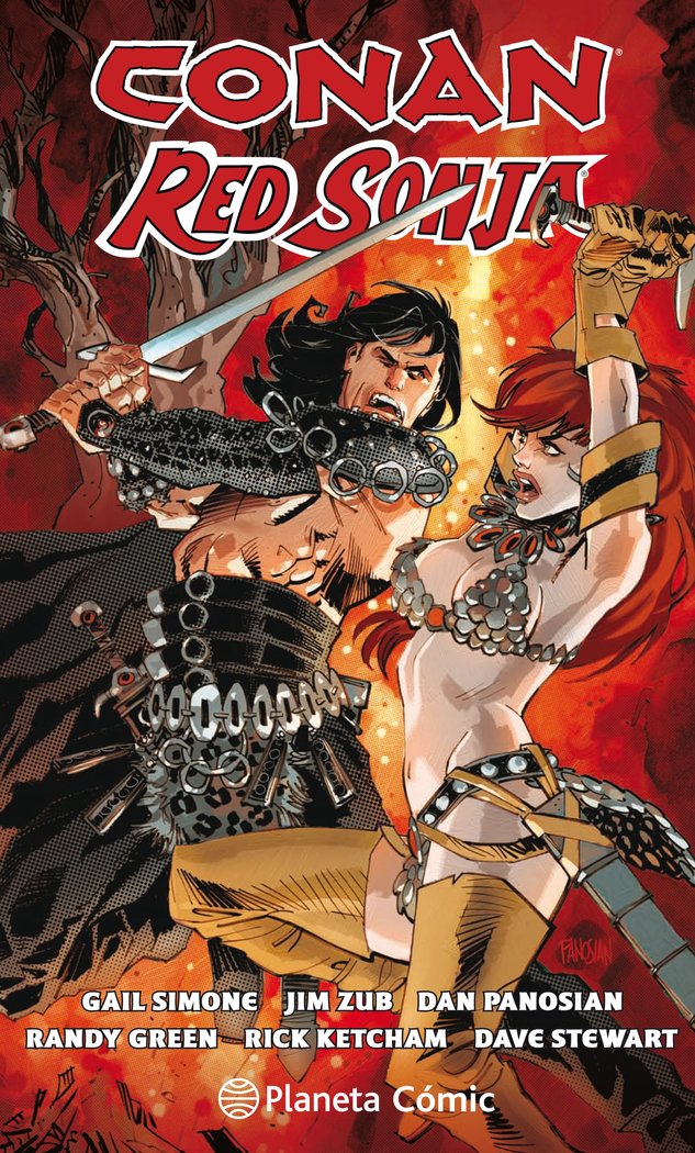 Conan y Red Sonja, de Simone | portada del libro