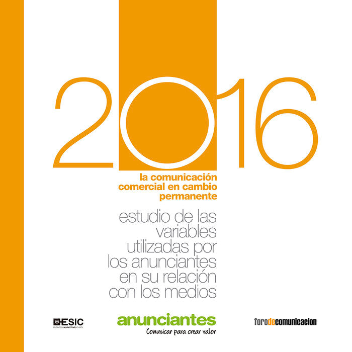 Estudio de las variables utilizadas por los anunciantes en su relación con los medios, de Varios autores | portada del libro