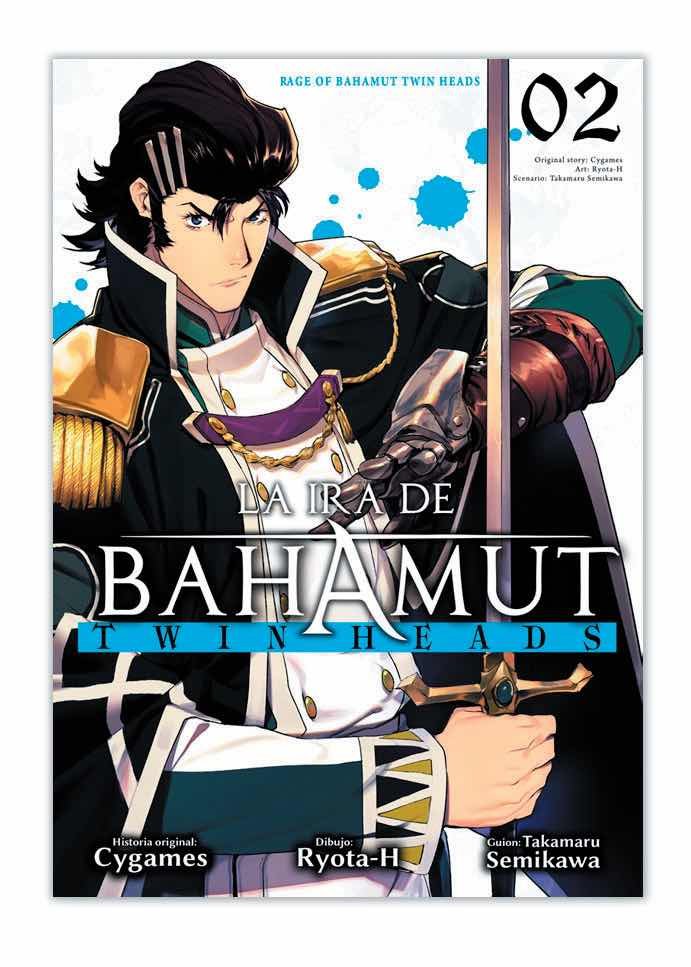 LA IRA DE BAHAMUT. TWIN HEADS, 02, de TAKAMARU SEMIKAWA | portada del libro