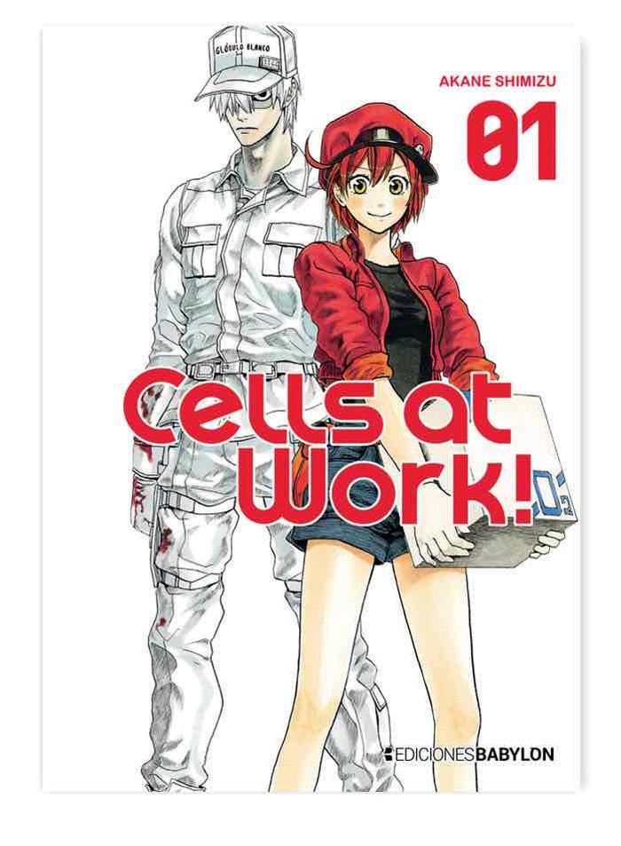 CELLS AT WORK! 01, de SHIMIZU | portada del libro