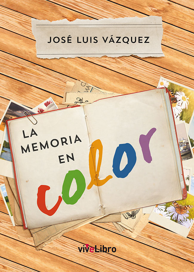 La Memoria en Color, de Vázquez Arias, José Luis | portada del libro