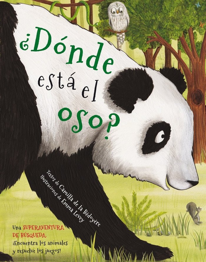 ¿Dónde está el oso?, de Levey, Emma | portada del libro