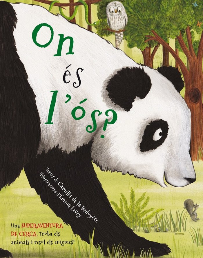 On és l'ós?, de Levey, Emma | portada del libro