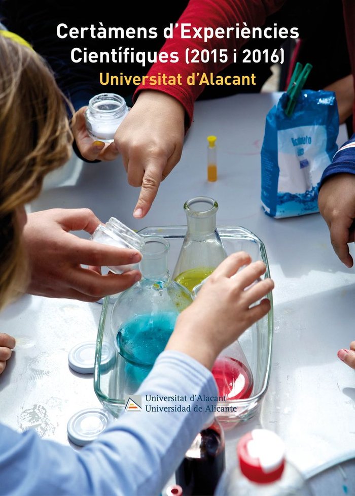 Certàmens d'Experiències Científiques (2015 i 2016), de Universitat d'Alacant | portada del libro