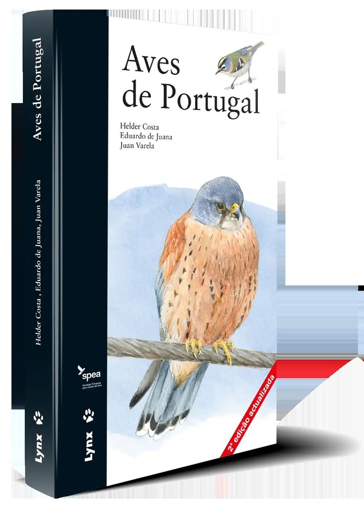 Aves de Portugal, de Costa | portada del libro