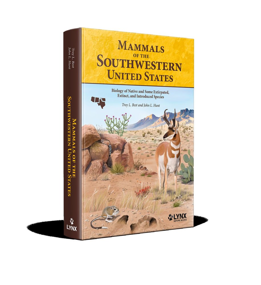 Mammals of the southwestern united states, de Troy L Best | portada del libro