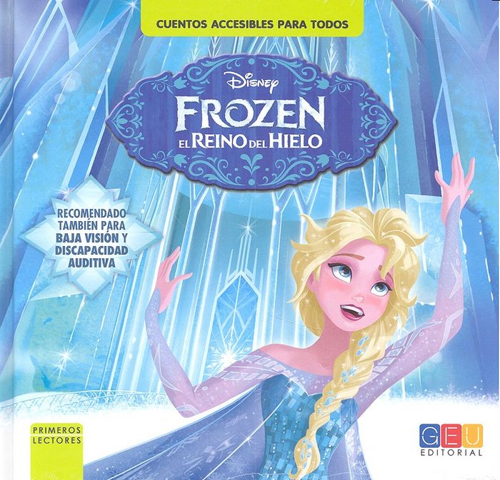 Frozen El reino del hielo, de DISNEY | portada del libro