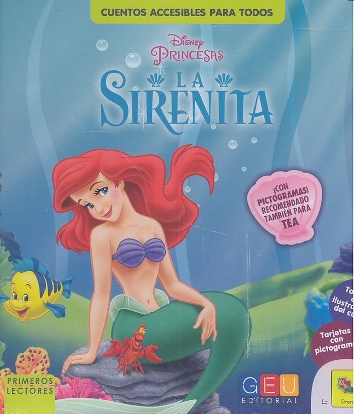 La sirenita, de DISNEY | portada del libro