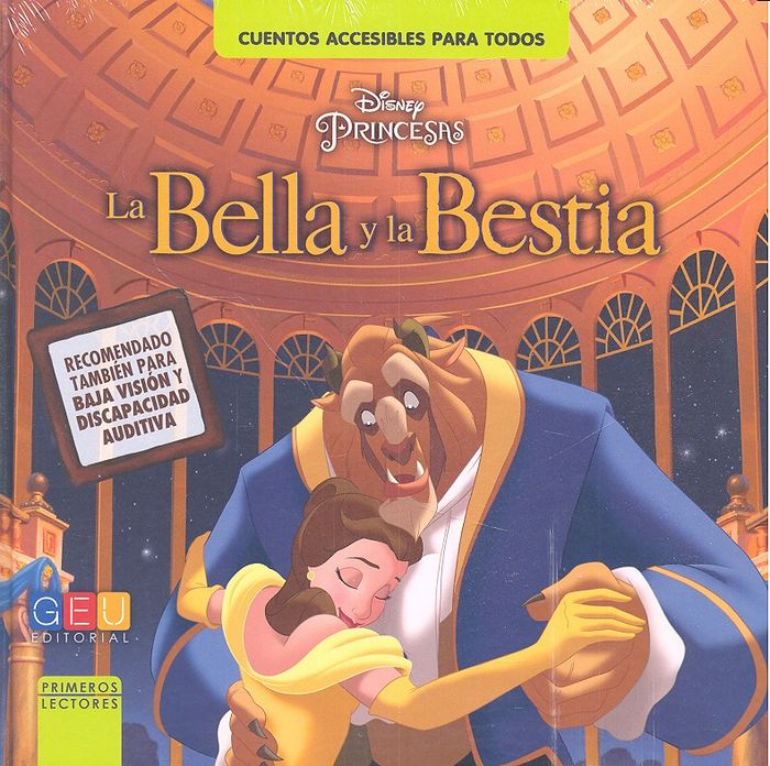 La Bella y la Bestia, de DISNEY | portada del libro