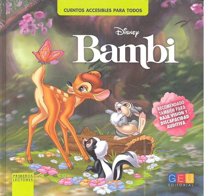 Bambi, de DISNEY | portada del libro