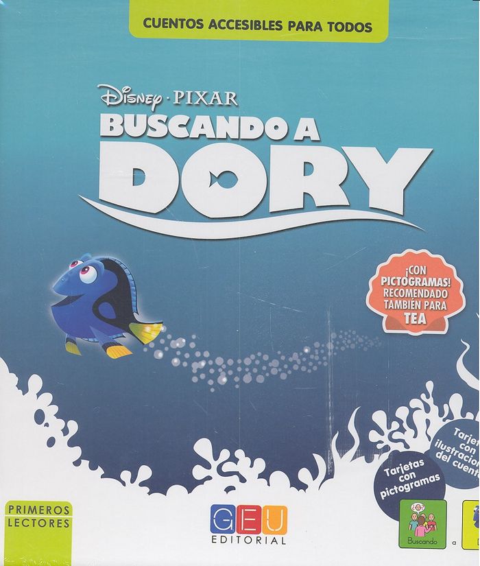 Buscando a Dory, de DISNEY | portada del libro