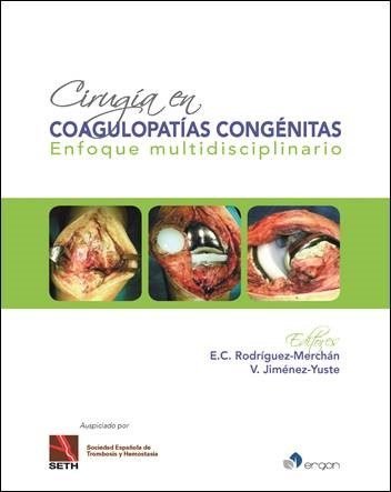Cirugía en coagulopatías congénitas, de Jiménez-Yuste | portada del libro