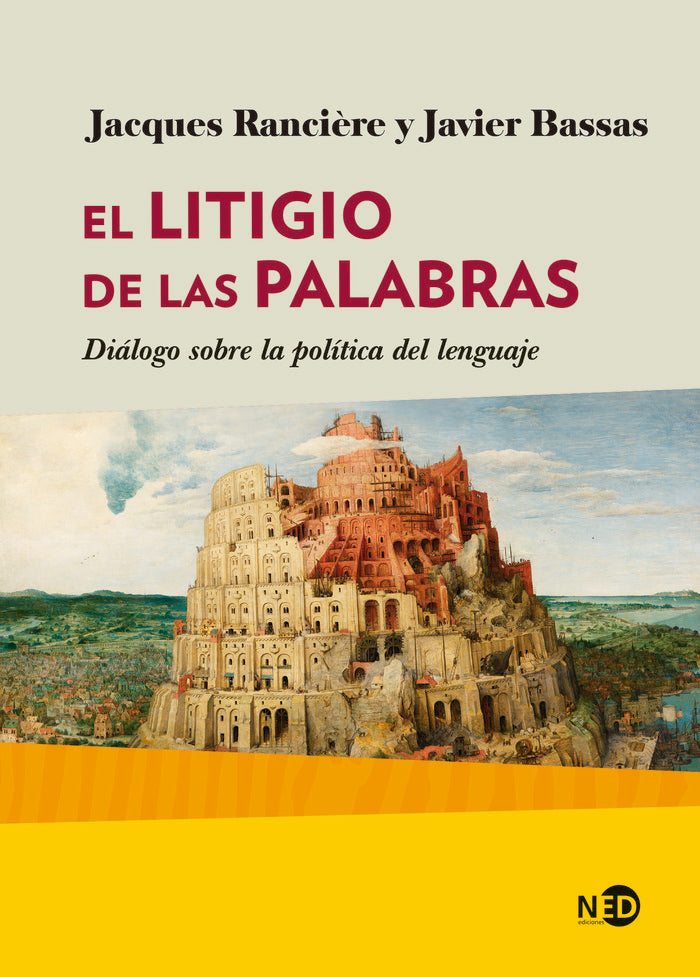 El litigio de las palabras, de Bassas Vila, Javier | portada del libro