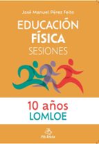 SESIONES PT 10 AÑOS 2022, de José Manuel Pérez Feito | portada del libro