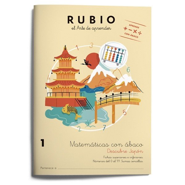 Matemáticas con ábaco 1. Descubre Japón, de Varios autores | portada del libro