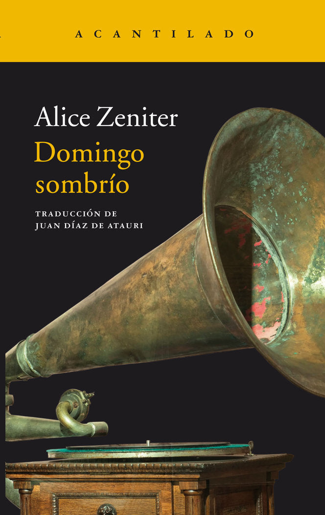 Domingo sombrío, de Zeniter, Alice | portada del libro