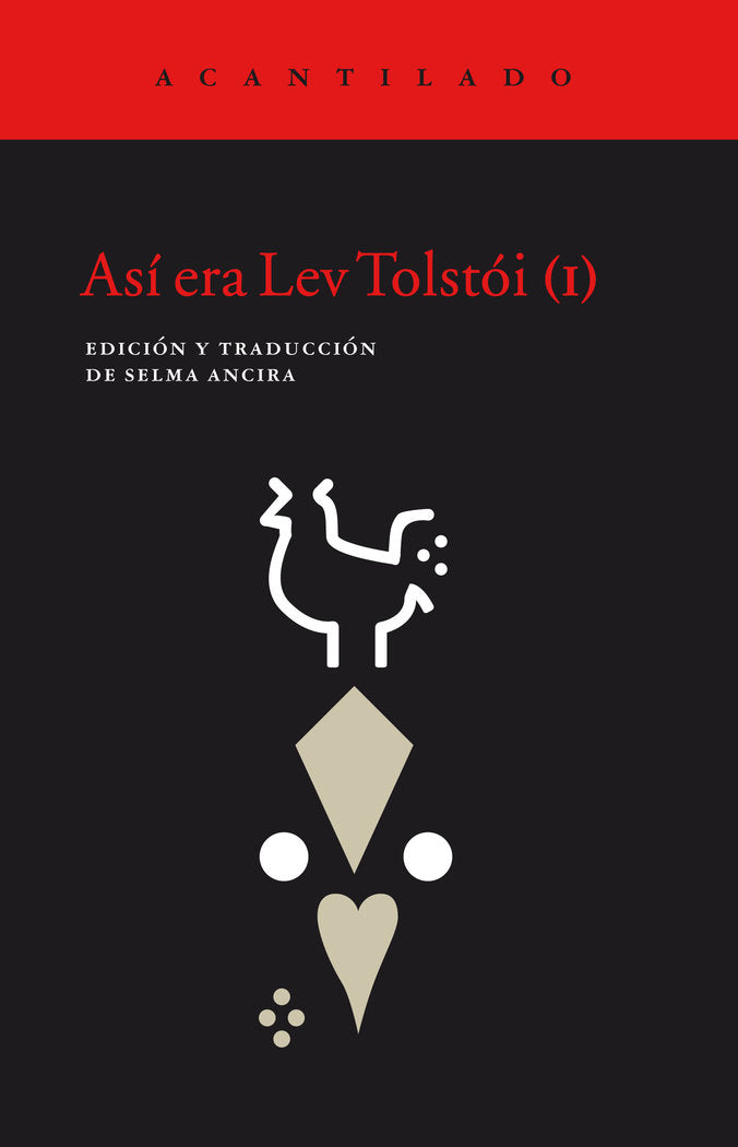 Así era Lev Tolstói, de AA.VV. | portada del libro