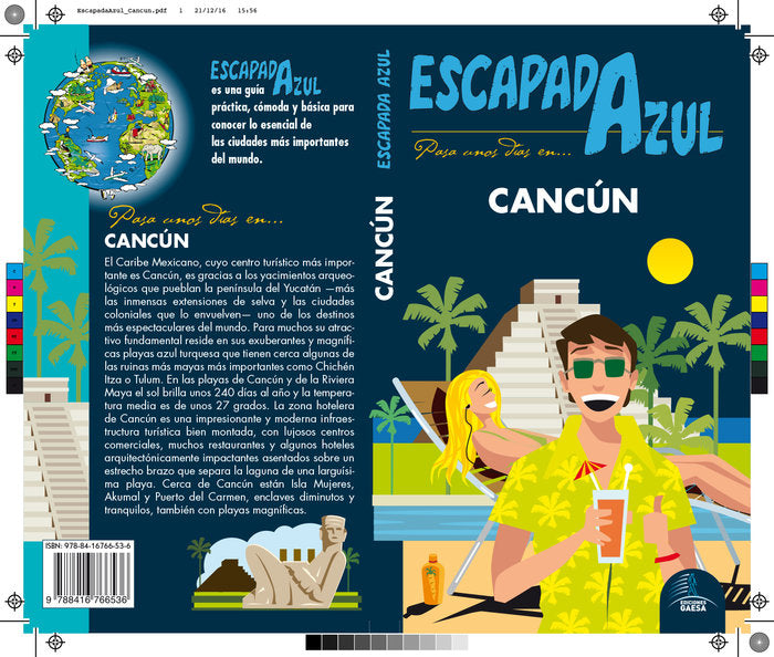 ESCAPADA Cancún, de García, Jesús | portada del libro