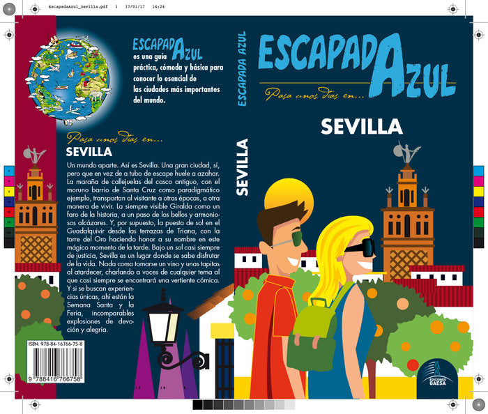 Sevilla Escapada, de Cabrera, Daniel | portada del libro