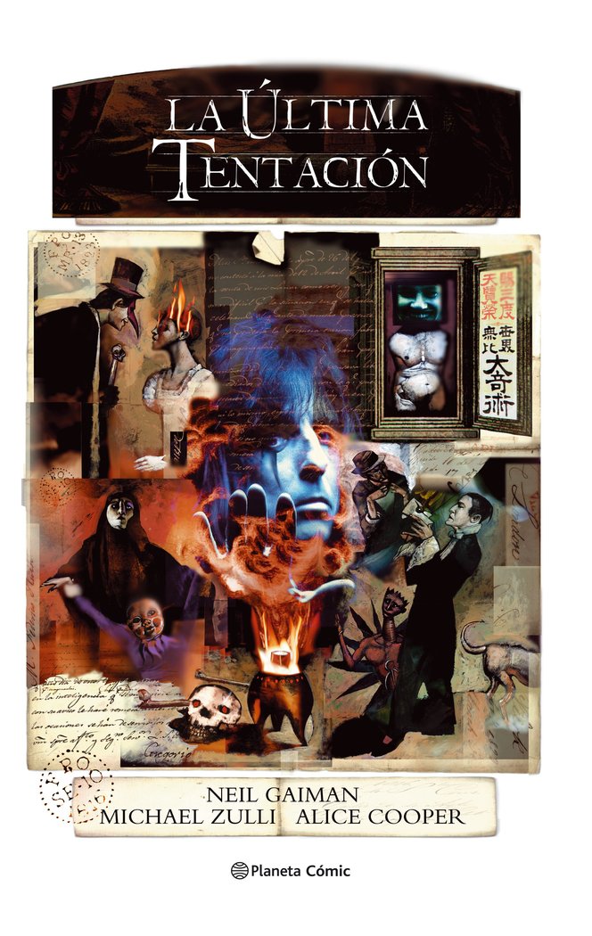 La última tentación, de Gaiman | portada del libro
