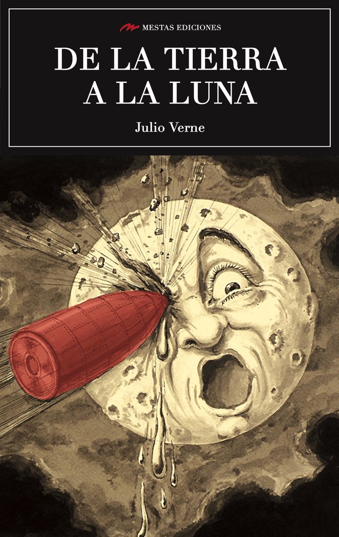 De la tierra a la luna, de Verne, Julio | portada del libro