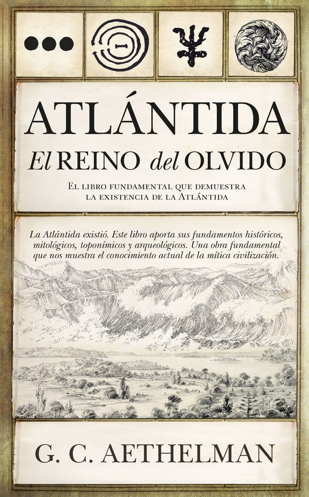 ATLチNTIDA. EL REINO DEL OLVIDO, de Cabello Catena | portada del libro
