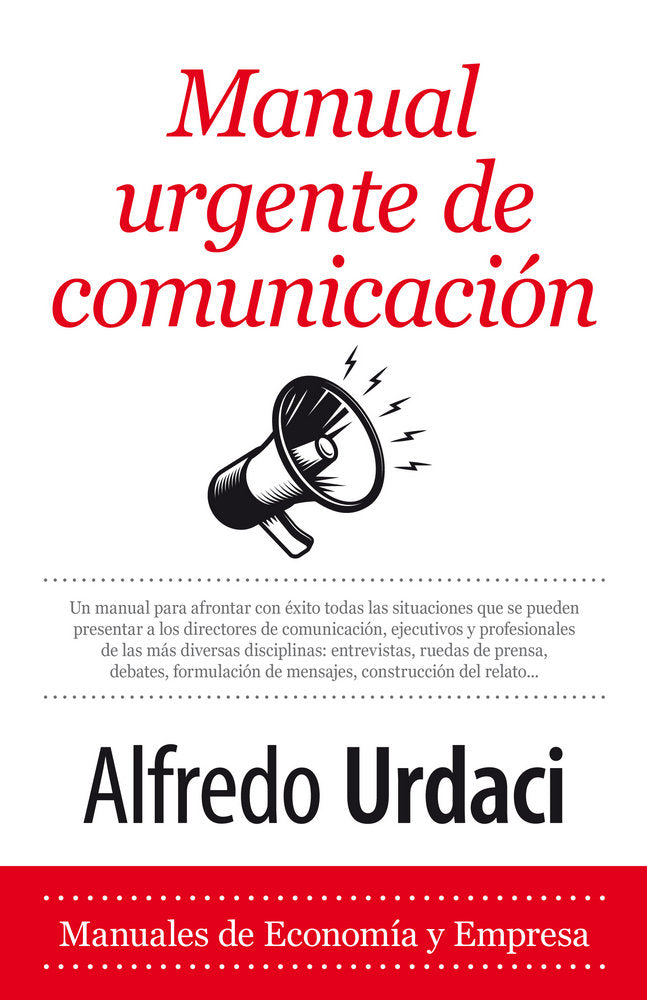 MANUAL URGENTE DE COMUNICACIモN, de Urdaci | portada del libro