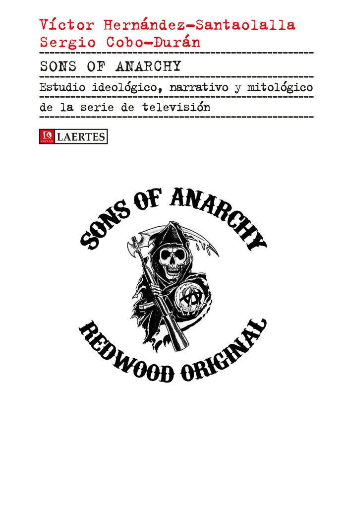 SONS OF ANARCHY, de Hernández-Santaolalla | portada del libro