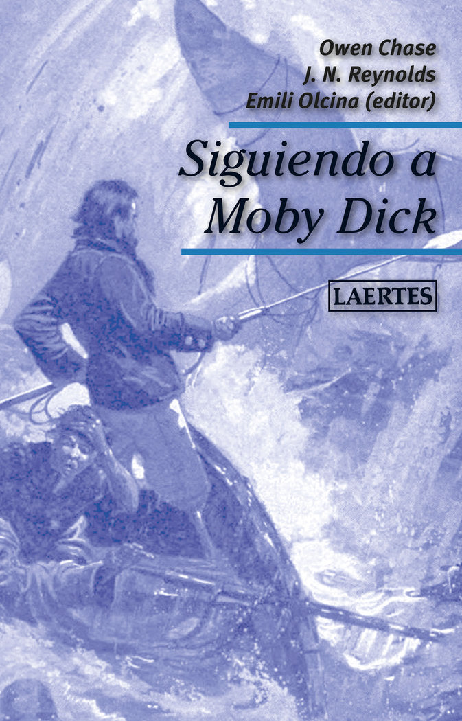 SIGUIENDO A MOBY DICK, de Chase | portada del libro
