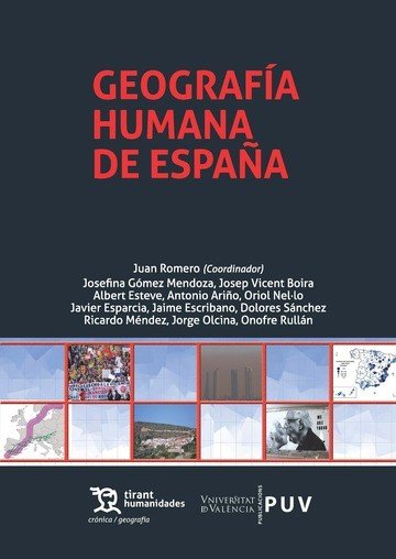 Geografía Humana de España Curso de Introducción, de Ariño Villarroya, Antonio | portada del libro