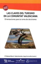 Las Claves del Turismo en la Comunitat Valenciana, de M. DOLORES PITARCH | portada del libro