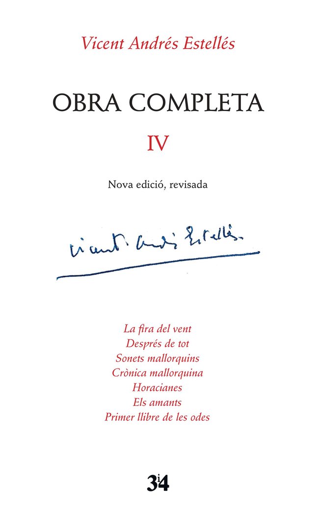 Edició crítica, Vicent Andrés Estellés, volum 4, de Vicent Andrés Estellés | portada del libro