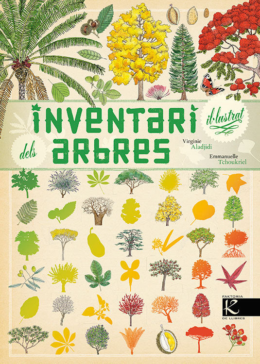 Inventari il·lustrat dels arbres, de Aladjidi, Virginie | portada del libro