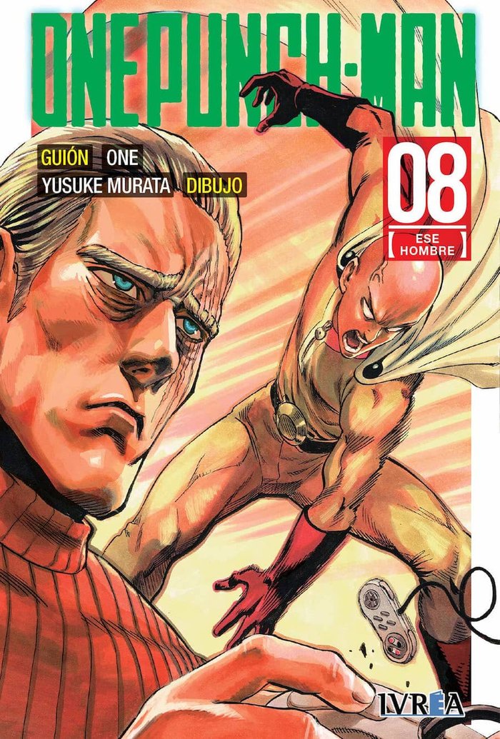 One Punch-Man 8, de Murata, Yusuke | portada del libro