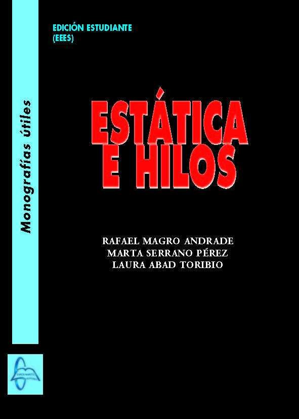 ESTÁTICA E HILOS, de Abad Toribio | portada del libro