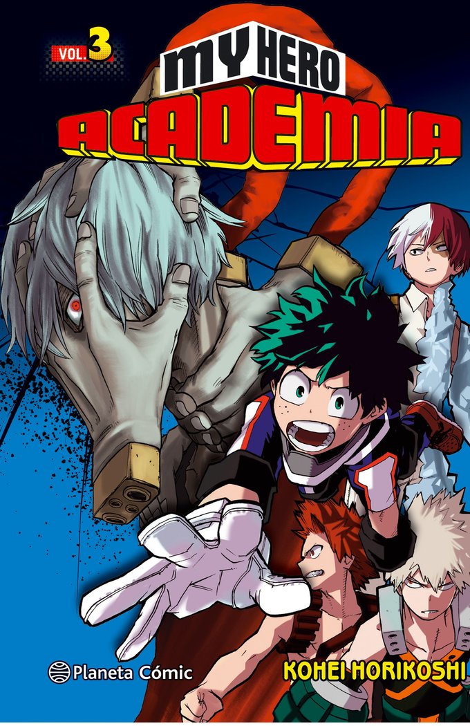 My Hero Academia nº 03, de Horikoshi, Kohei | portada del libro