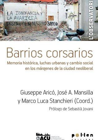 BARRIOS CORSARIOS, de ARICO | portada del libro